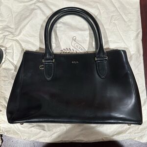 Lauren Ralph Lauren Black Crossbody Bag